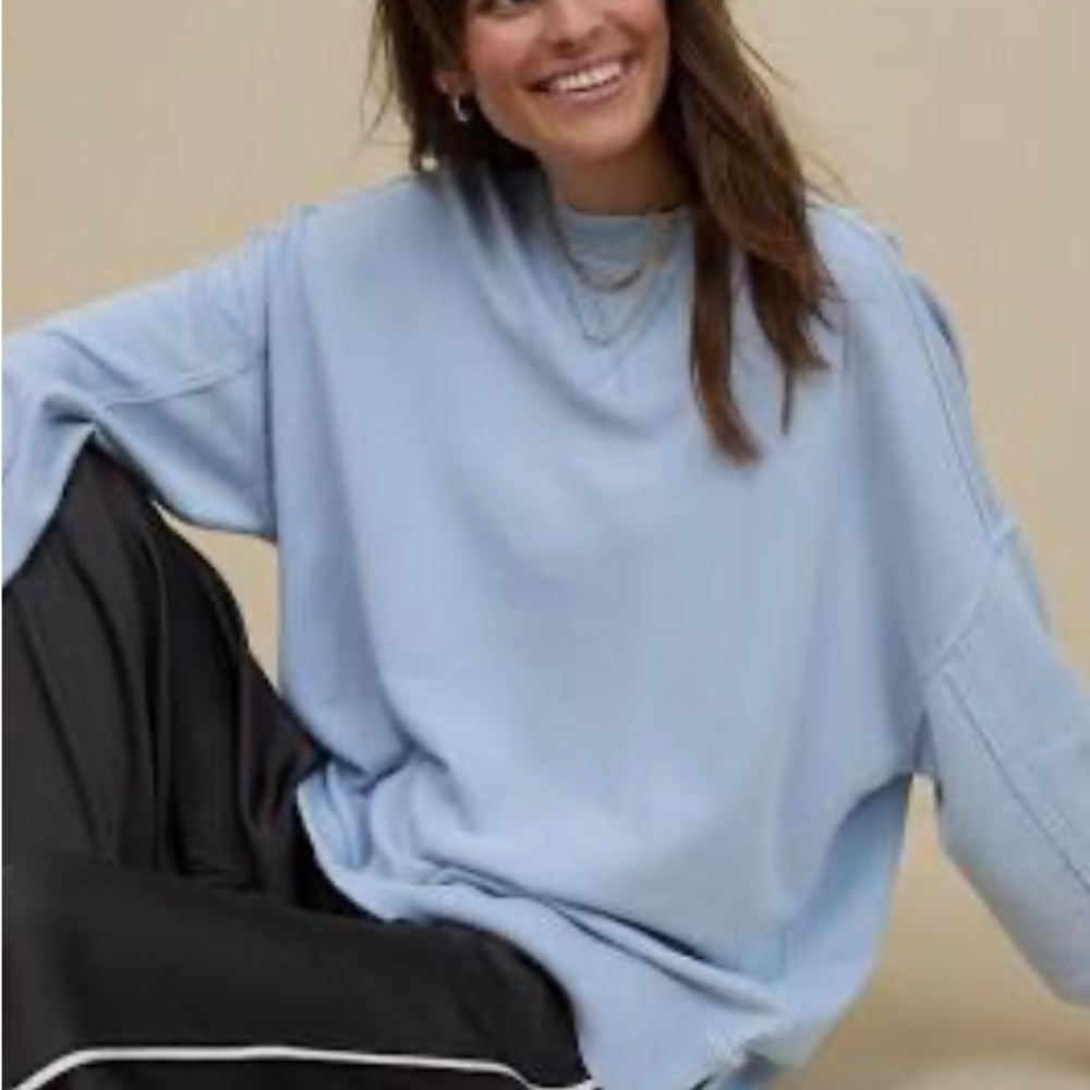 aerie big chill crew sweatshirt